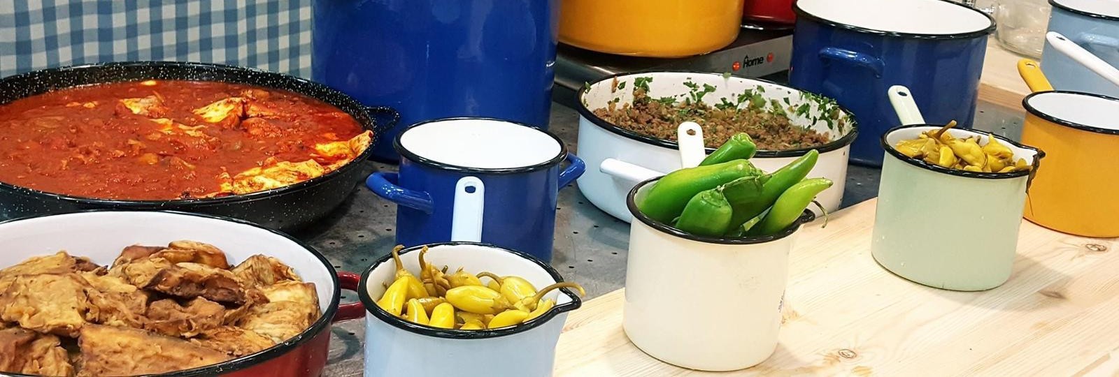 מבחר תוספות בריאים ומנות חמות